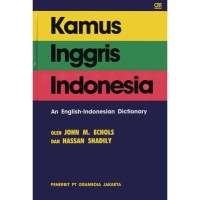 Image of Kamus Inggris Indonesia