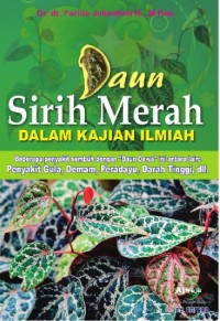 Image of Sirih Merah Dalam Kajian Ilmiah