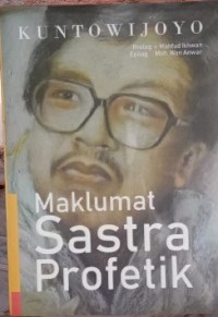 Image of Maklumat Sastra Profetik