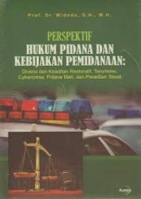 Image of Perspektif Hukum Pidana dan kebijakan Pemidanaan